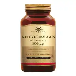 De Online Drogist Solgar Methylcobalamin 1000 µg Kauwtabletten aanbieding