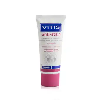 De Online Drogist Vitis Tandpasta Anti-Stain aanbieding