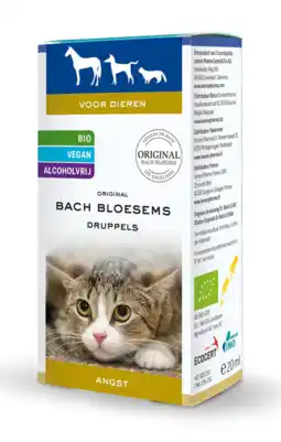 De Online Drogist Bach Bloesems Dieren Angst Druppels aanbieding