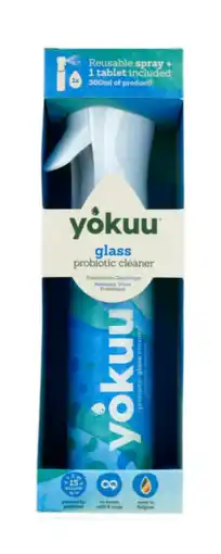 De Online Drogist Yokuu Glasreiniger Starterkit aanbieding