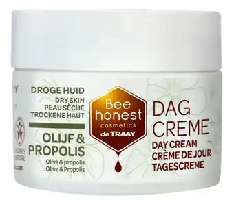 De Online Drogist Bee Honest Olijf & Propolis Dagcrème aanbieding