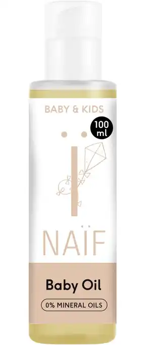 De Online Drogist Naif Baby & Kids Baby Oil aanbieding