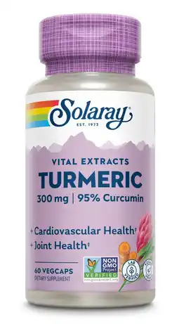 De Online Drogist Solaray Turmeric Wortelextract Capsules aanbieding