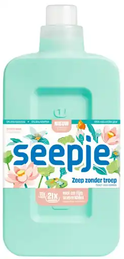 De Online Drogist Seepje Wol en Fijn Wasmiddel Vrolijke Lotus aanbieding