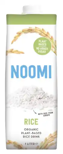 De Online Drogist Noomi Rijstdrink Ongezoet Bio aanbieding