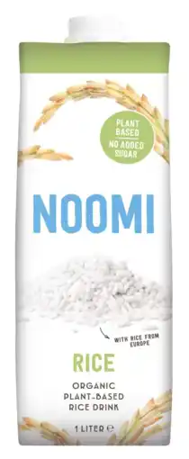De Online Drogist Noomi Rijstdrink Ongezoet Bio aanbieding