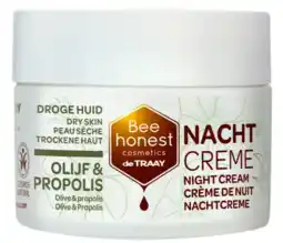 De Online Drogist Bee Honest Olijf & Propolis Nachtcrème aanbieding
