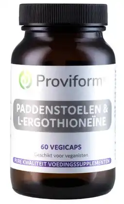De Online Drogist Proviform Paddenstoelen & L-Ergothioneïne Capsules aanbieding