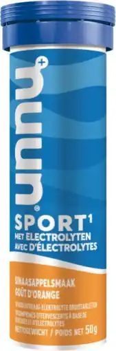De Online Drogist Nuun Sport Sinaasappel Bruistabletten aanbieding
