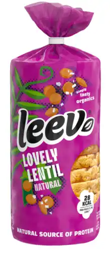 De Online Drogist Leev Bio Lovely Lentil Cakes Natural aanbieding