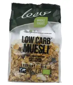 De Online Drogist Leev Lowcarb Muesli aanbieding