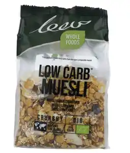 De Online Drogist Leev Lowcarb Muesli aanbieding