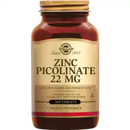 De Online Drogist Zink Picolinaat 22 mg Tabletten aanbieding