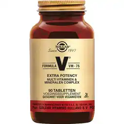 De Online Drogist Solgar VM-75 Multivitamine Tabletten aanbieding