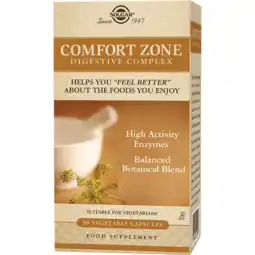 De Online Drogist Solgar Comfort Zone Spijsvertering Complex Capsules aanbieding