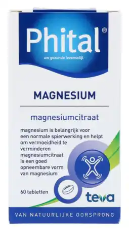 De Online Drogist Phital Magnesium Tabletten aanbieding