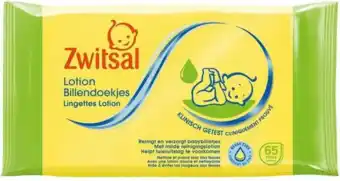 De Online Drogist Zwitsal Lotion Billendoekjes aanbieding
