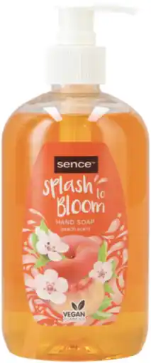 De Online Drogist Sence Splash To Bloom Hand Soap Peach Scent aanbieding