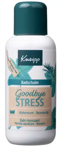 De Online Drogist Kneipp Badschuim Goodbye Stress Watermunt Rozemarijn aanbieding
