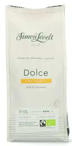 De Online Drogist Simon Levelt Dolce Pure Arabica Full & Aromatic No.1 aanbieding