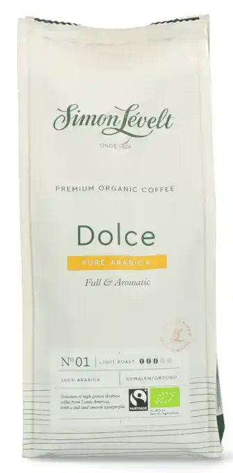 De Online Drogist Simon Levelt Dolce Pure Arabica Full & Aromatic No.1 aanbieding