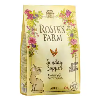 Zooplus Rosie's Farm Adult Kip met Zoete Aardappel - 400 g aanbieding