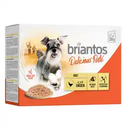 Zooplus Briantos Delicious Paté 12 x 100 g - Kip aanbieding