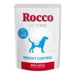 Zooplus Rocco Diet Care Weight Control Rund & Kip 300g - Zakje Hondenvoer 6 x 300 g aanbieding