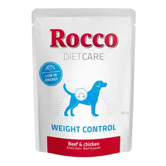 Zooplus Rocco Diet Care Weight Control Rund & Kip 300g - Zakje Hondenvoer 6 x 300 g aanbieding