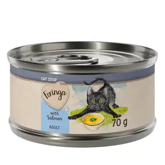 Zooplus Feringa Kattensoep 12 x 70 g - Zalm aanbieding