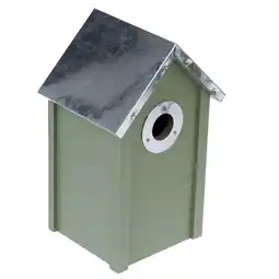 Zooplus TIAKI nestkastje groen ca.16x13,5x26cm vogel aanbieding