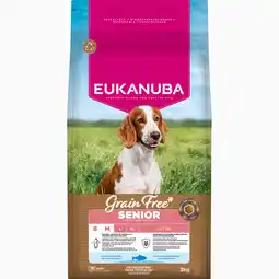 Zooplus Eukanuba Graine Free Senior Small & Medium Zeevis - 3 kg aanbieding