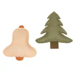Zooplus TIAKI kattenspeelset kerstboom & Bellen set van 2 aanbieding