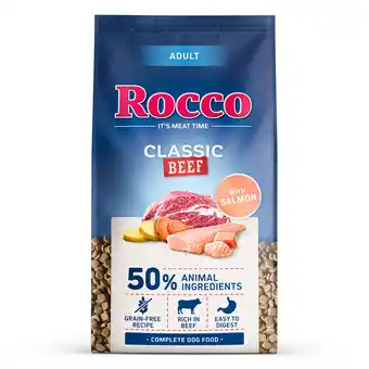Zooplus Rocco Adult Rundvlees met Zalm - 10 kg aanbieding