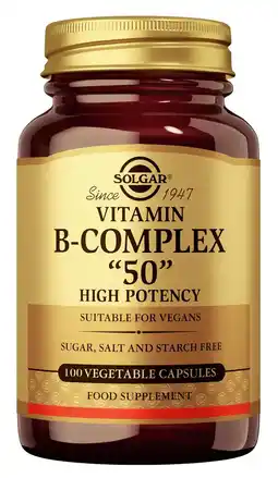 De Online Drogist Solgar Vitamine B-complex Capsules aanbieding