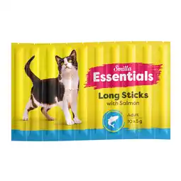 Zooplus Smilla Essentiële Sticks - Zalm (10 x 5 g) aanbieding