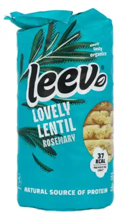 De Online Drogist Leev Bio Lovely Lentil Cakes Rosemary aanbieding