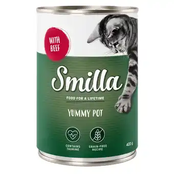 Zooplus 20x400g Smulpannetje Rund Smilla Kattenvoer aanbieding