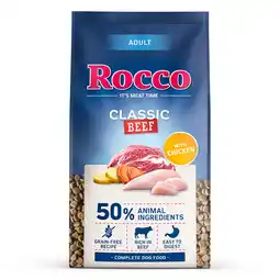 Zooplus Rocco Adult Rundvlees met Kip - Dubbelpak 2 x 10 Kg aanbieding