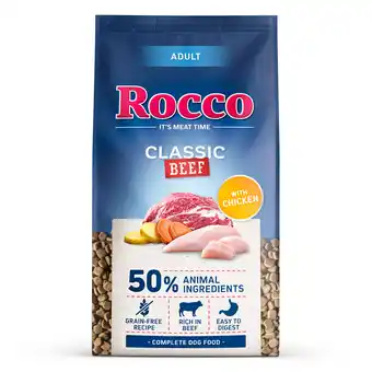 Zooplus Rocco Adult Rundvlees met Kip - Dubbelpak 2 x 10 Kg aanbieding