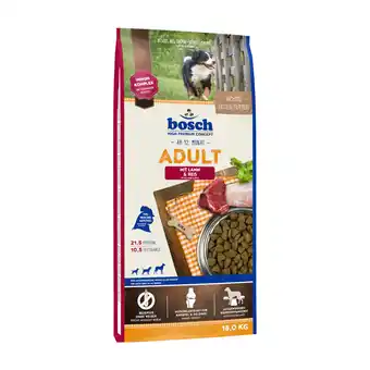 Zooplus 2x15kg bosch Adult Lam & Rijst Hondenvoer aanbieding