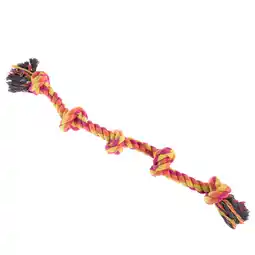 Zooplus Nomad Tales hondenspeeltje Kleurrijk touw ca. Ø 3,5 x L 86 hond aanbieding