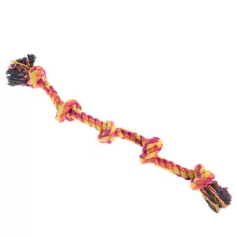 Zooplus Nomad Tales hondenspeeltje Kleurrijk touw ca. Ø 3,5 x L 86 hond aanbieding