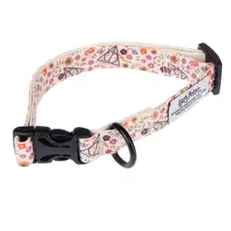 Zooplus Warner Bros Harry Potter Deathly Hallows PVC ketting, beige maat. M 30-46cm 20mm brede hond aanbieding