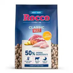 Zooplus Rocco Adult MINI Classic Rundvlees met kip - Voordeelpakket 6 x 1 kg aanbieding