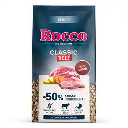 Zooplus Rocco Senior Klassiek Rundvlees met Lam - 10 kg aanbieding