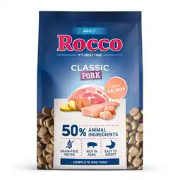 Zooplus Rocco Classic Adult Varkensvlees met Zalm - Voordeelpakket 5 x 1 kg aanbieding