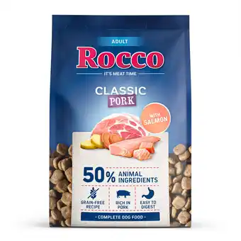 Zooplus Rocco Classic Adult Varkensvlees met Zalm - Voordeelpakket 5 x 1 kg aanbieding