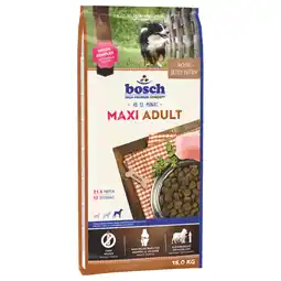 Zooplus 2x15kg bosch Adult Mix Pakketten Maxi Adult / Lam & Rijst Hondenvoer aanbieding