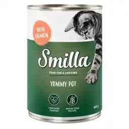 Zooplus 20x400g Smulpannetje Zalm Smilla Kattenvoer aanbieding